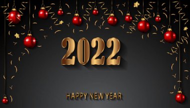 2022 Yılbaşı Davetiyeleriniz, festival posterleriniz, tebrik kartlarınız için mutlu yıllar..