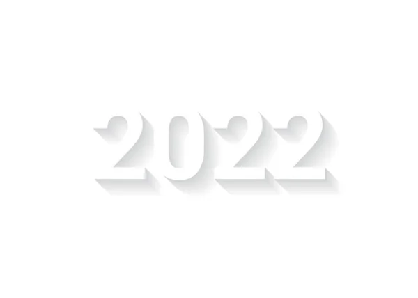 2022 Bonne Année Arrière Plan — Image vectorielle