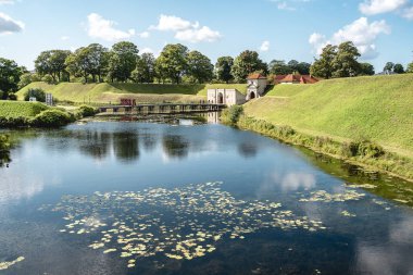 Kastellet, Kopenhag, Danimarka 'da 17. yüzyıl kalesi..