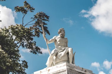 Danimarka, Kopenhag 'daki 17. yüzyıl kalesi Kastellet' in anıtı..