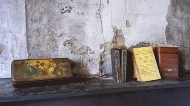 Urbex, Belçika 'da terk edilmiş eski bir ev..
