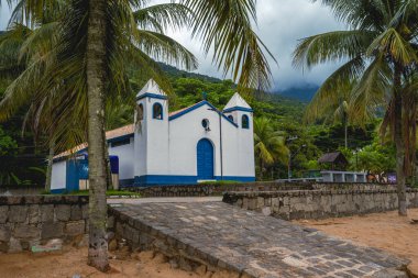 Ilhabela 'daki Igreja Katolik Kilisesi, Sao Paulo, Brezilya Februari 7 2022