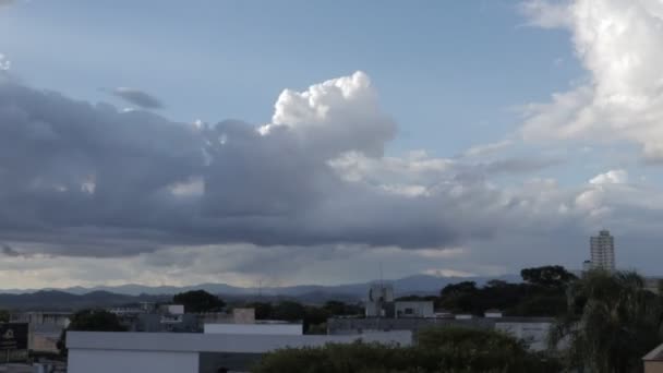 Timelapse Ciudad Sao Jose Dos Campos Brasil — Vídeo de stock