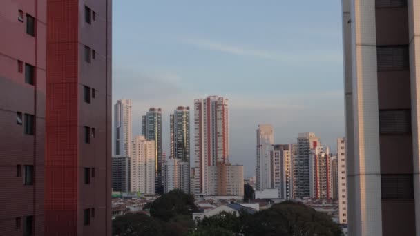 Vídeo Timelapse Horizonte Tatuape São Paulo Brasil — Vídeo de Stock