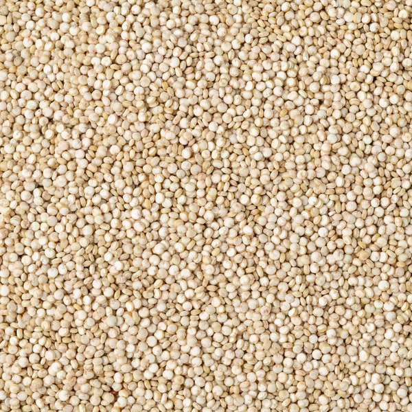 Vista Superior Close Grãos Crus Quinoa Cenário Alimentar — Fotografia de Stock