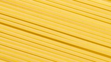 Üst manzara, spagetti makarna yakın çekim. Yemek arkaplanı.