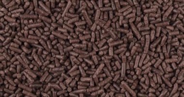 Koyu çikolata arkaplanı. Tipik Brezilya Brigadeiro malzemesi..