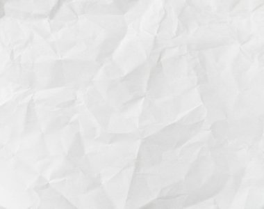 Kırışık beyaz kağıtlar. Desenli arkaplan.