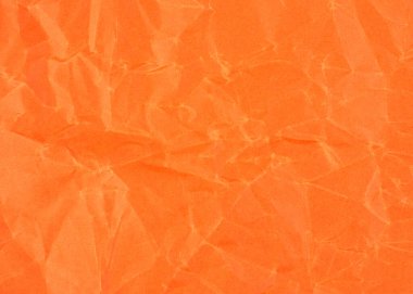 Kırışmış portakal kağıdı. Desenli arkaplan.