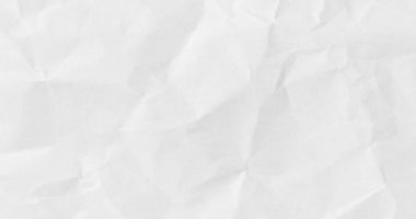 Kırışık beyaz kağıtlar. Desenli arkaplan.