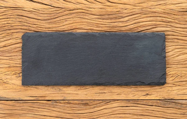 Tahta arkaplanın üzerine kopyalama alanı ile boş taş tahtayı yerleştir.