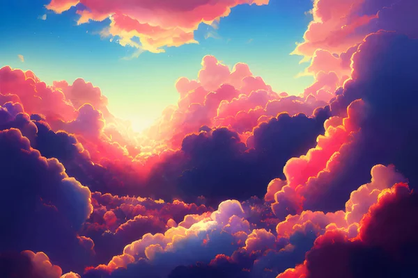 Anime Clouds Background Images HD Pictures and Wallpaper For Free Download   Pngtree