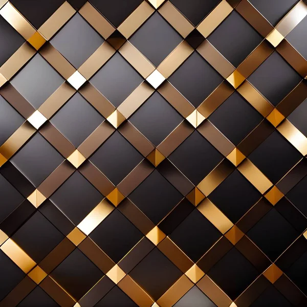 Luxury gold background with geometric shapes.