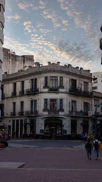 Gammal Byggnad Ett Kafé San Telmo Buenos Aires — Stockfoto