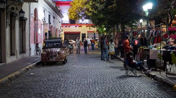 Nightlife San Telmo Streets Buenos Aires —  Fotos de Stock
