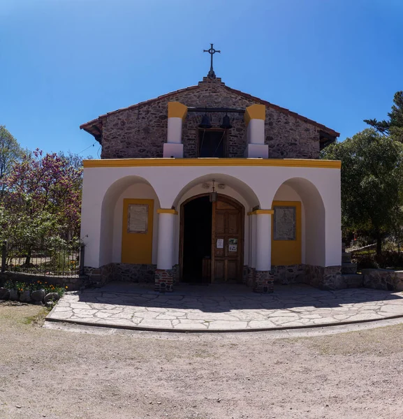 Pohled Zepředu Kapli San Roque Cumbre Cordoba — Stock fotografie