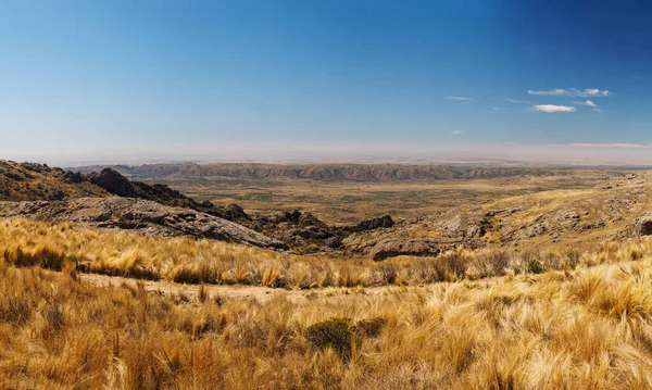 Quebrada Del Condorito Paesaggio Del Parco Nazionale Una Calda Mattina — Foto Stock