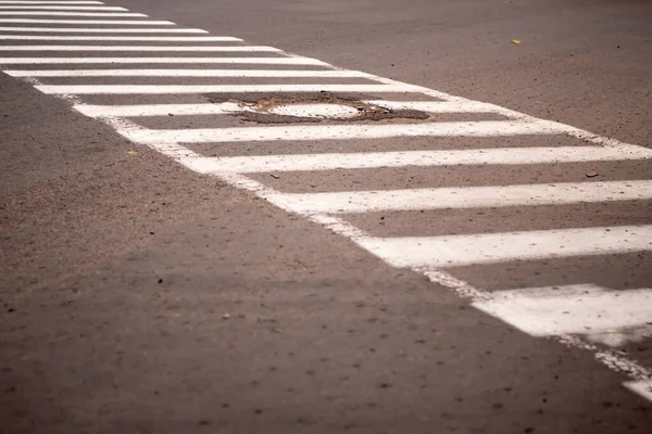 Chemin Piétonnier Sur Franchissement Routier — Photo