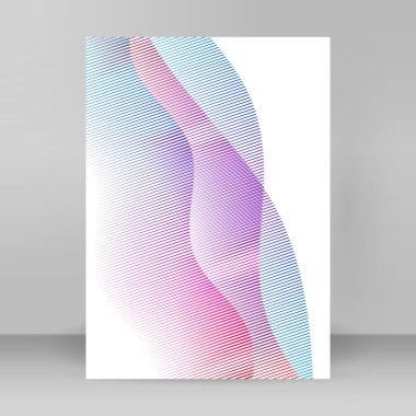 Çok amaçlı sunum için iş şablonları. Kolay düzenlenebilir EPS 10 düzeni. Yeni ürün bültenleri, teknoloji grafikleri, rapor firması ve etkinlik partisi için A4 format tanıtımı tasarımı broşürü