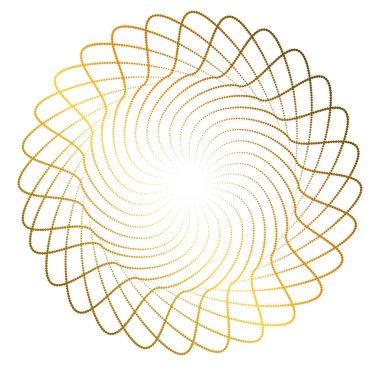 Design elements. Wave glittering lines. Abstract  glow wavy stripe on white background isolated. Brush mesh bright glow effect creative line art. Vector illustration EPS 10 art deco style for wedding 