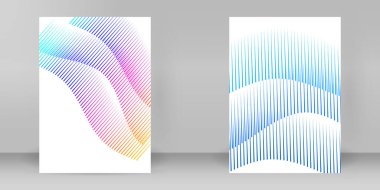 Çok amaçlı sunum için iş şablonları. Kolay düzenlenebilir EPS 10 düzeni. Yeni ürün bültenleri, teknoloji grafikleri, rapor firması ve etkinlik partisi için A4 format tanıtımı tasarımı broşürü