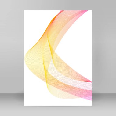 Çok amaçlı sunum için iş şablonları. Kolay düzenlenebilir EPS 10 düzeni. Yeni ürün bültenleri, teknoloji grafikleri, rapor firması ve etkinlik partisi için A4 format tanıtımı tasarımı broşürü