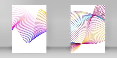 Çok amaçlı sunum için iş şablonları. Kolay düzenlenebilir EPS 10 düzeni. Yeni ürün bültenleri, teknoloji grafikleri, rapor firması ve etkinlik partisi için A4 format tanıtımı tasarımı broşürü