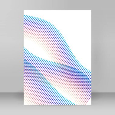 Çok amaçlı sunum için iş şablonları. Kolay düzenlenebilir EPS 10 düzeni. Yeni ürün bültenleri, teknoloji grafikleri, rapor firması ve etkinlik partisi için A4 format tanıtımı tasarımı broşürü