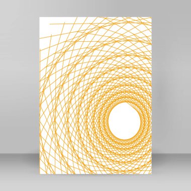 Çok amaçlı sunum için iş şablonları. Kolay düzenlenebilir EPS 10 düzeni. Yeni ürün bültenleri, teknoloji grafikleri, rapor firması ve etkinlik partisi için A4 format tanıtımı tasarımı broşürü