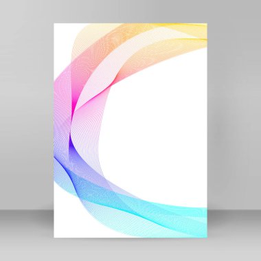 Çok amaçlı sunum için iş şablonları. Kolay düzenlenebilir EPS 10 düzeni. Yeni ürün bültenleri, teknoloji grafikleri, rapor firması ve etkinlik partisi için A4 format tanıtımı tasarımı broşürü