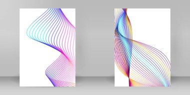 Çok amaçlı sunum için iş şablonları. Kolay düzenlenebilir EPS 10 düzeni. Yeni ürün bültenleri, teknoloji grafikleri, rapor firması ve etkinlik partisi için A4 format tanıtımı tasarımı broşürü