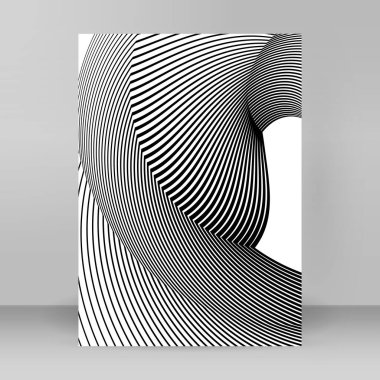 Çok amaçlı sunum için iş şablonları. Kolay düzenlenebilir EPS 10 düzeni. Yeni ürün bültenleri, teknoloji grafikleri, rapor firması ve etkinlik partisi için A4 format tanıtımı tasarımı broşürü