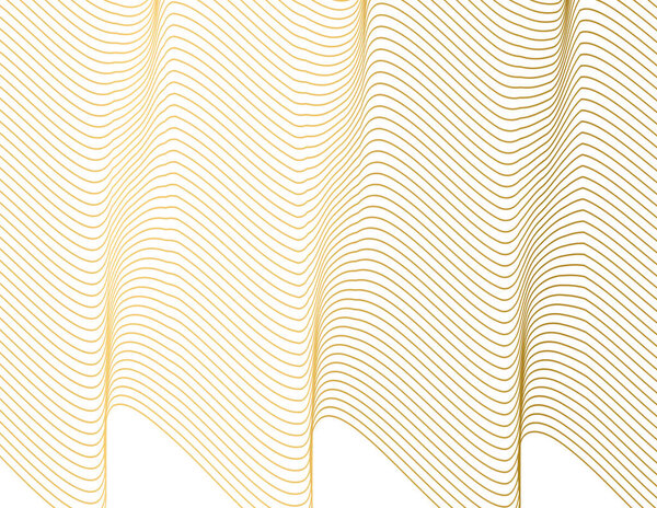 Abstract wave color rainbow gradient design element on white background of twist lines. Vector Illustration eps 10 for elegant business card, print brochure, flyer, banners, cover book, label fabric