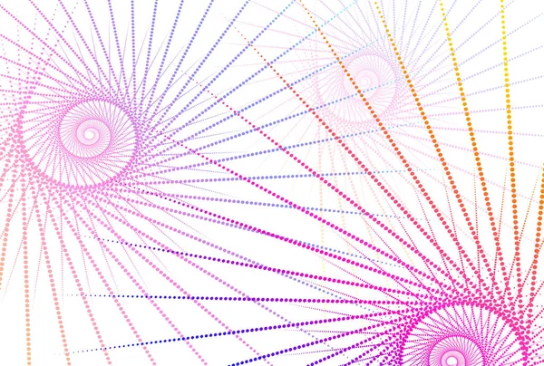 Abstraktes Spiralförmiges Gestaltungselement Auf Weißem Hintergrund Mit Verdrehten Linien Vector — Stockvektor