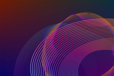 Tasarım elemanları iş sunum şablonu. Vektör illüstrasyon dikey web afişleri arka plan, fon ışığı efekti. Web şablonu için EPS 10, web sitesi sunumu, neon disko kulübü