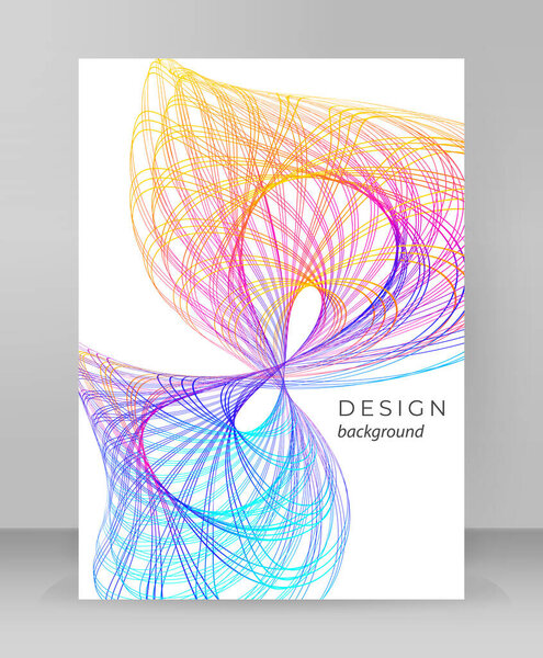 Business templates for elegant presentation. Easy editable vector EPS 10 layout. design brochure horizontal format advertising, for new product newsletters, technology graphics, report firm, flyer