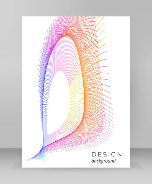 Business templates for elegant presentation. Easy editable vector EPS 10 layout. design brochure horizontal format advertising, for new product newsletters, technology graphics, report firm, flyer