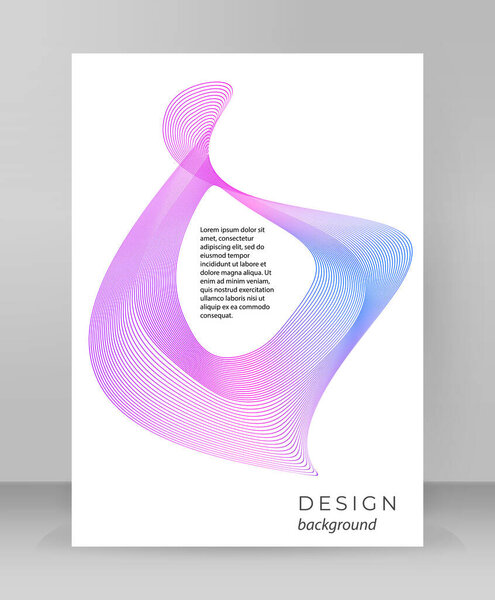 Business templates for elegant presentation. Easy editable vector EPS 10 layout. design brochure horizontal format advertising, for new product newsletters, technology graphics, report firm, flyer