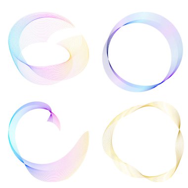 Açı dalgalarının beyaz arka planında soyut çizgi tasarım ögesini ayarla. Vector Illustration, grunge şık kartvizit, basılı broşür, el ilanı, afiş, kapak kitabı, etiket, kumaş için 10 puan aldı