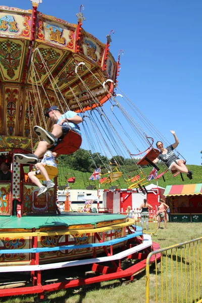 Sussex July 2022 Travelling Carnival Part Entertainment Annual Steam Rally — Stock Photo, Image