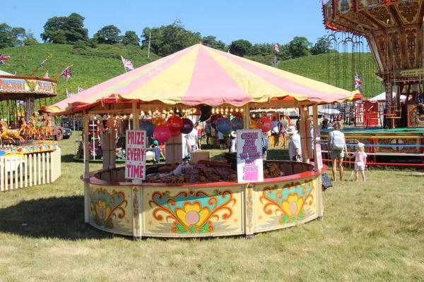 Sussex July 2022 Travelling Carnival Part Entertainment Annual Steam Rally — Stock Photo, Image