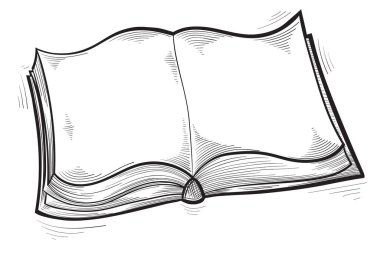 Boş kitap simgesini aç