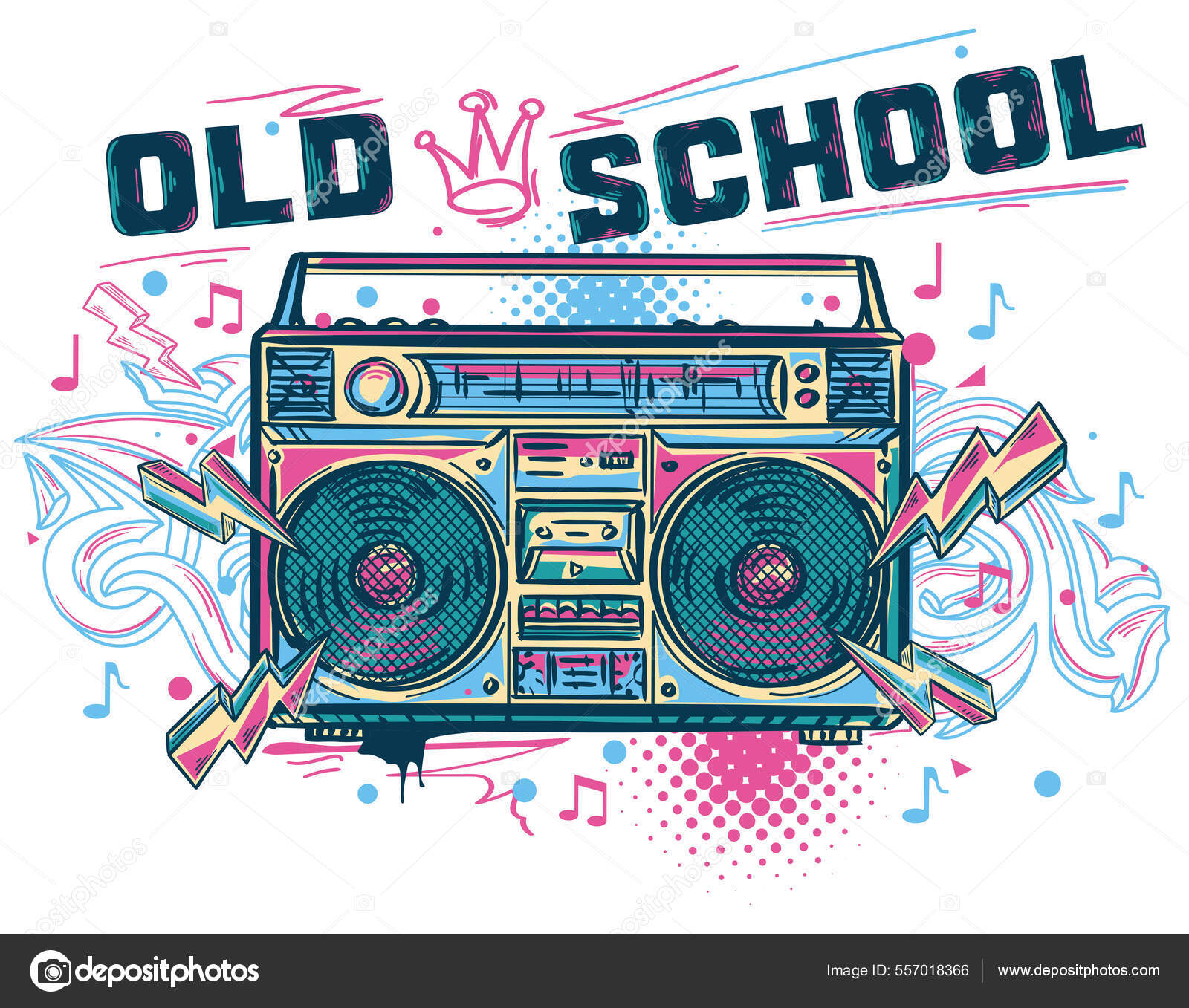 Wallpaper Old Skool Radio Old School Funky Colorful Music