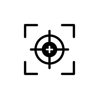 Beyaz arkaplandaki simge vektörünü ayarlayın, trend dolu simgeyi ayarlayın.