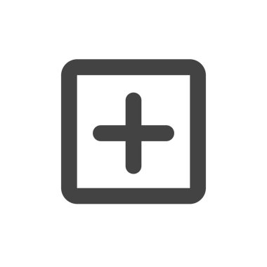 Beyaz arkaplanda daha fazla simge düz stil. vektör illüstrasyonu