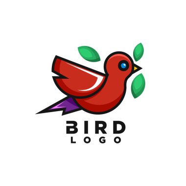 Küçük kuşlar hayvan tasarım vektörü