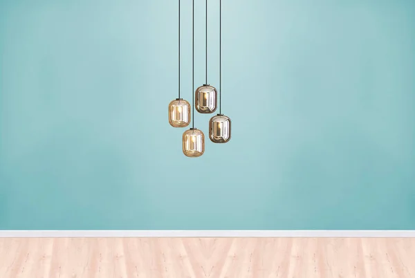 Leeg Interieur Lamp Illustratie — Stockfoto