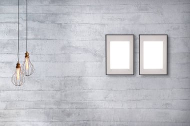 ev, ofis, otel ve yatak odası için gri duvar ve iç tasarım