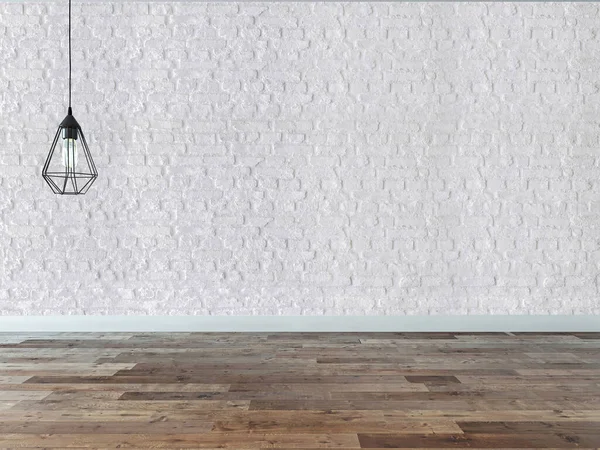 Nova Sala Estar Vazia Decoração Interiores Piso Madeira Conceito Parede — Fotografia de Stock