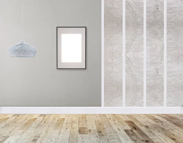 Steinwand Innenarchitektur Moderne Lampe Für Haus Büro Hotel Und Schlafzimmer — Stockfoto